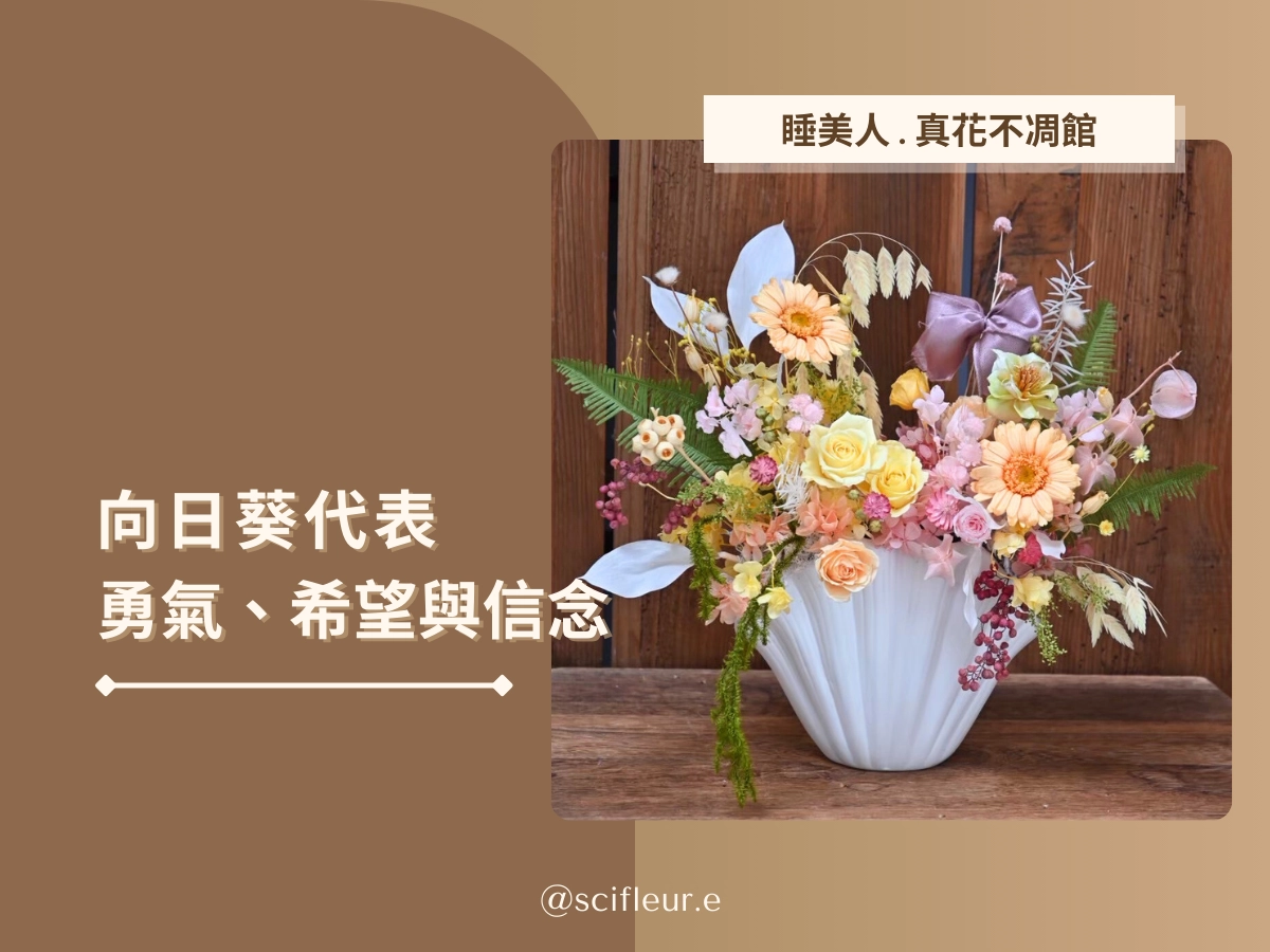 向日葵代表什麼?勇氣、希望與信念